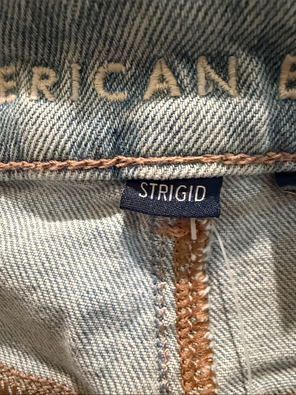 NWT American Eagle High-Rise Straight Leg Jeans Light Wash 2S Clean Girl Petite - Picture 2 of 8